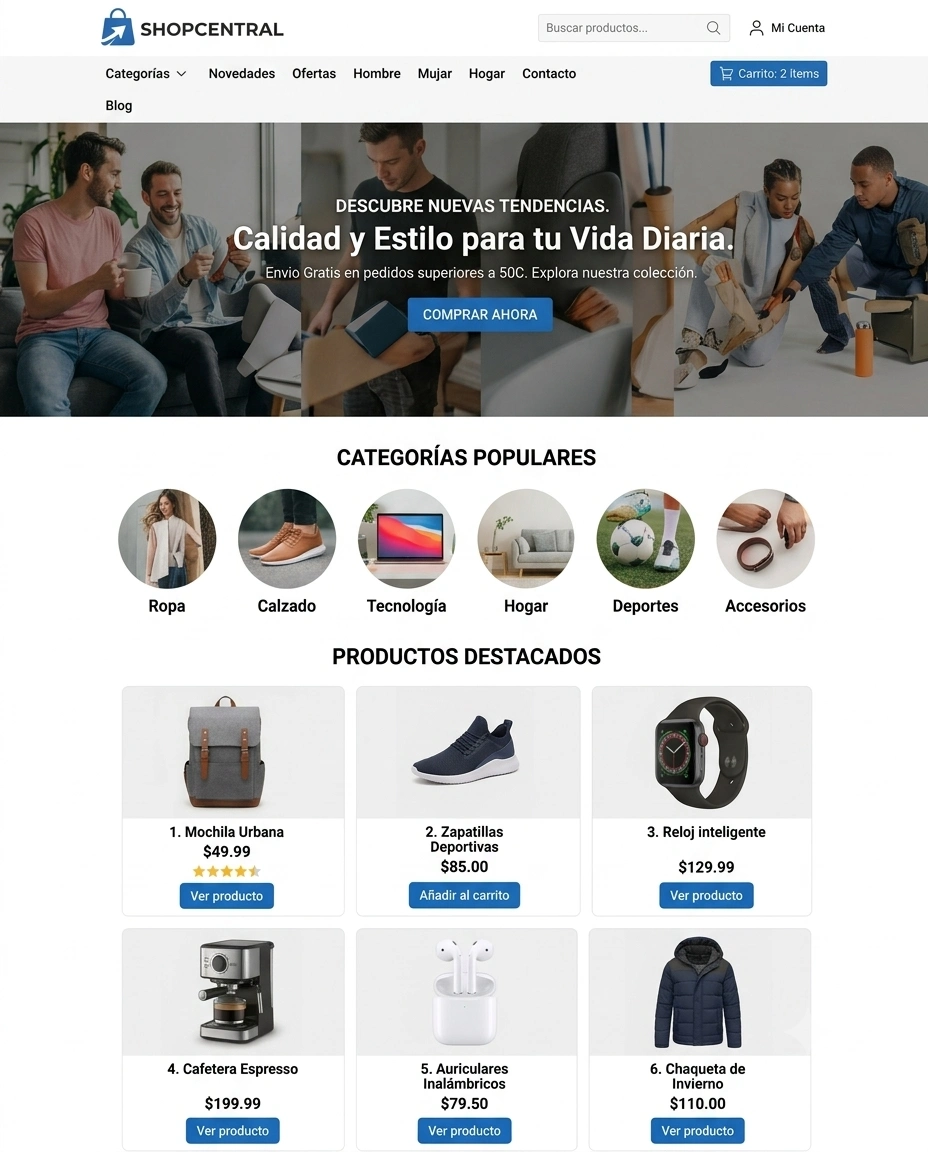 Captura de Xlab Com — E-commerce
